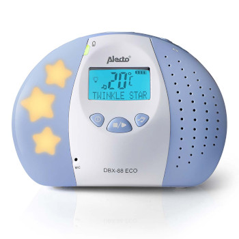 DBX-88 ECO Dbx-88 eco full eco dect babyfoon met display wit/blauw Product foto